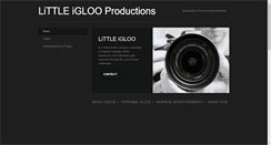 Desktop Screenshot of littleiglooproductions.com